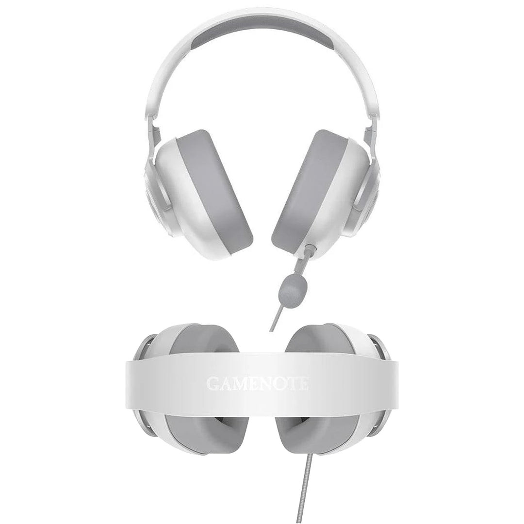Auricular Gamer Havit HV-H2230D 50mm Micrófono Blanco Gris