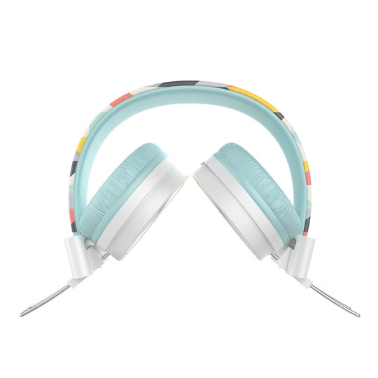 Auricular Havit con vincha y cable, micrófono integrado, entrada 3.5 mm, diseño estampado