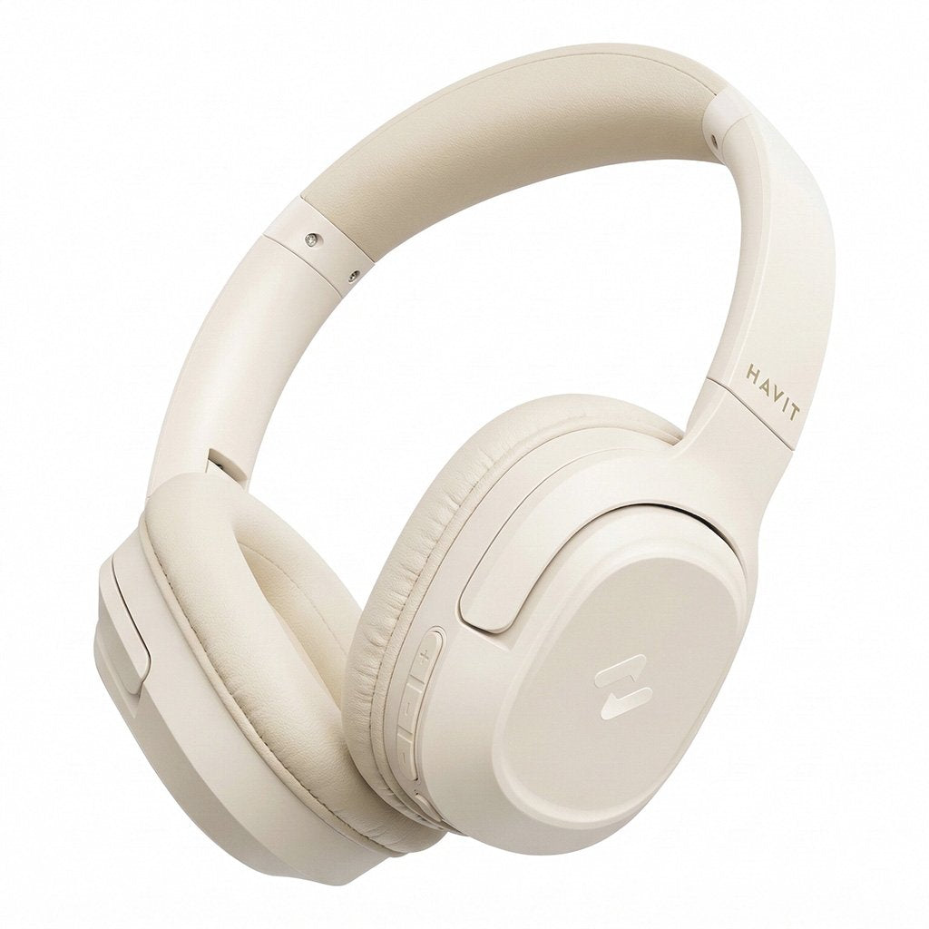 Auricular Havit H612BT Bluetooth Beige