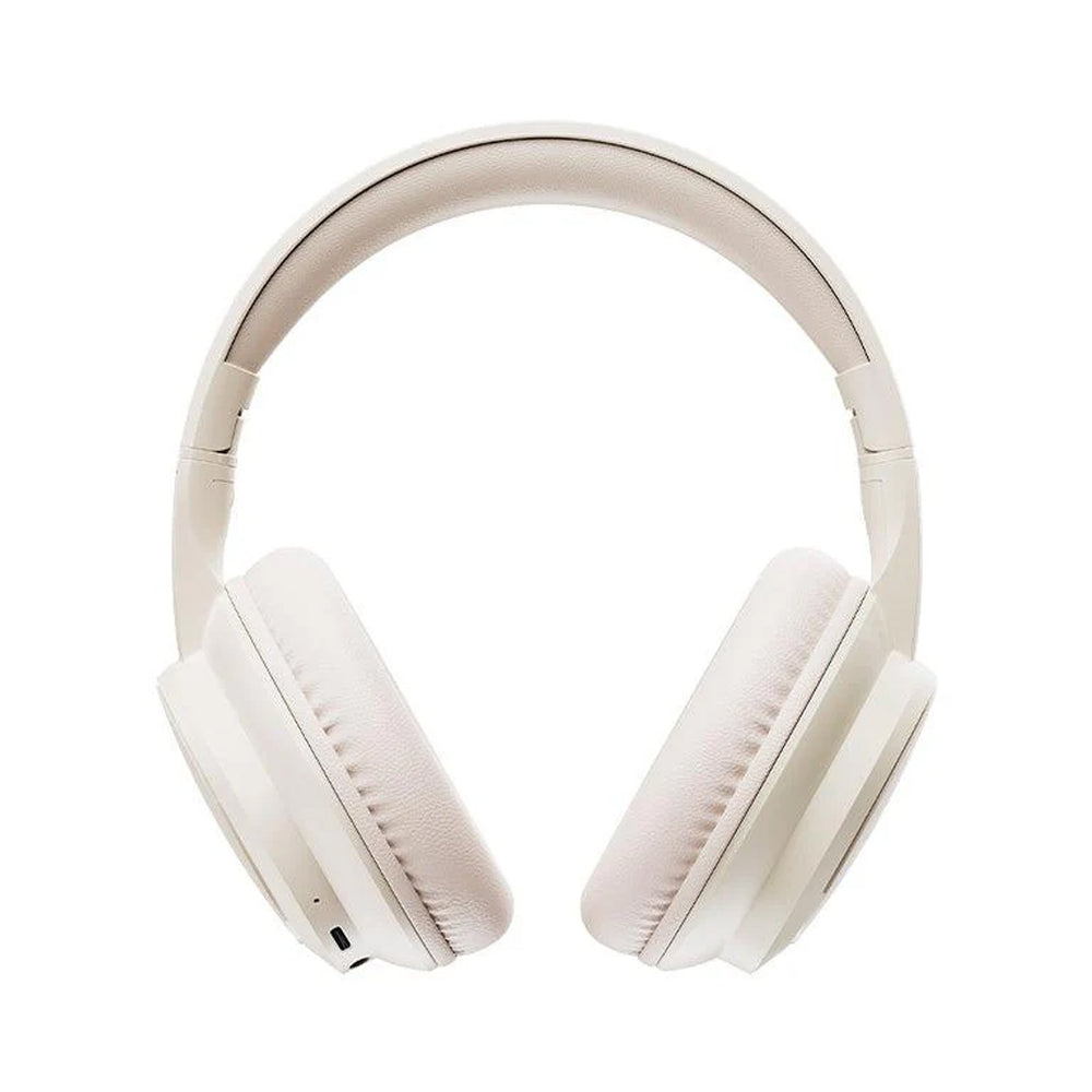 Auriculares Bluetooth Havit H619BT Beige Over Ear 20h ENC USB-C