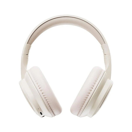 Auriculares Bluetooth Havit H619BT Beige Over Ear 20h ENC USB-C