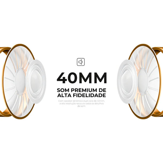 Auricular Bluetooth Havit H630 Beige Stereo Plegable