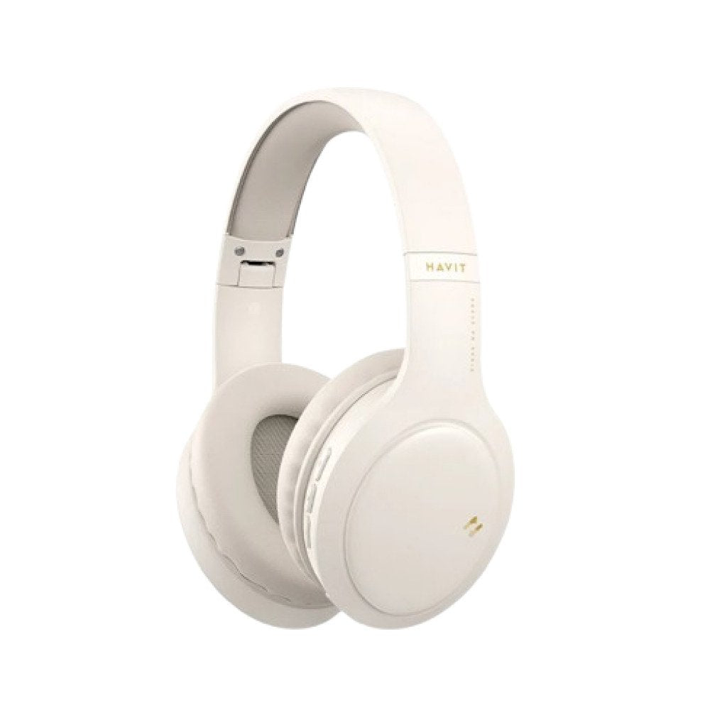Auriculares Bluetooth Havit H633BT Plegables Blancos 22H