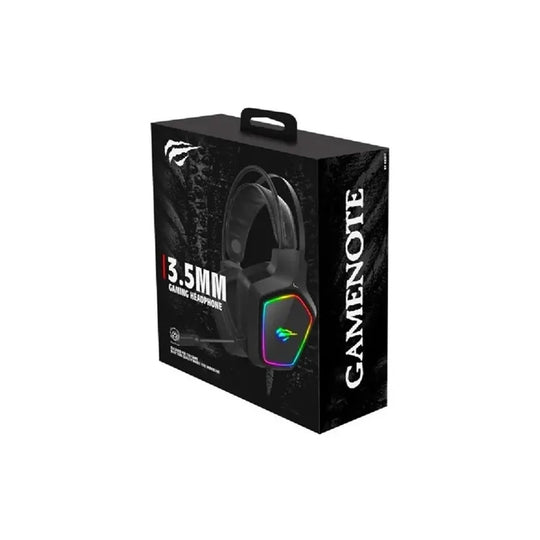 Auriculares Gamer Havit RGB con Micrófono 50mm USB + 3.5 mm