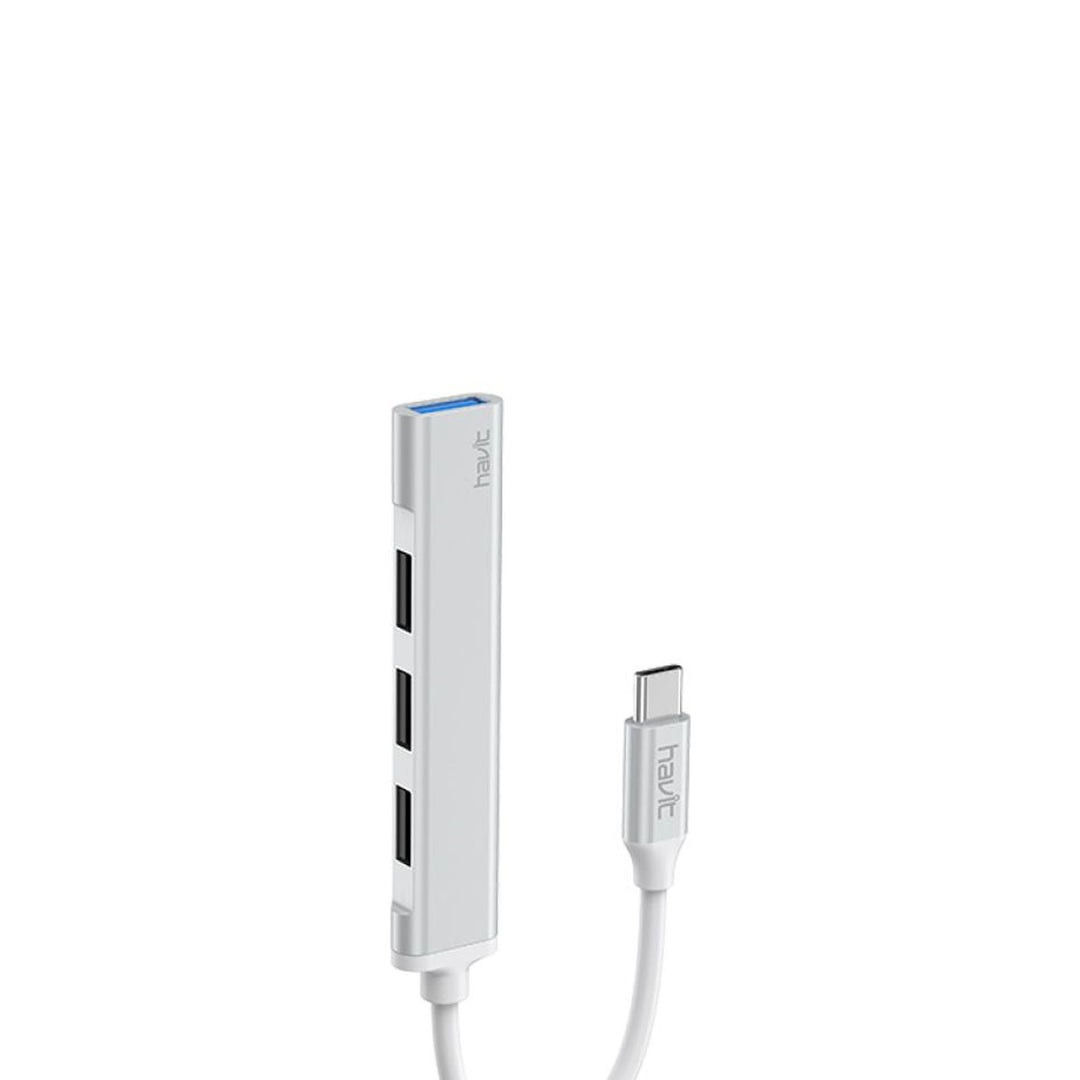 Hub Havit USB Tipo-C Mobile Series – 4 Puertos USB