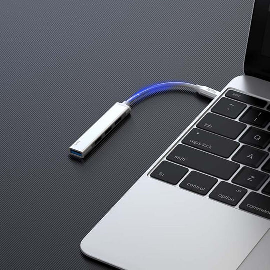 Hub Havit USB Tipo-C Mobile Series – 4 Puertos USB