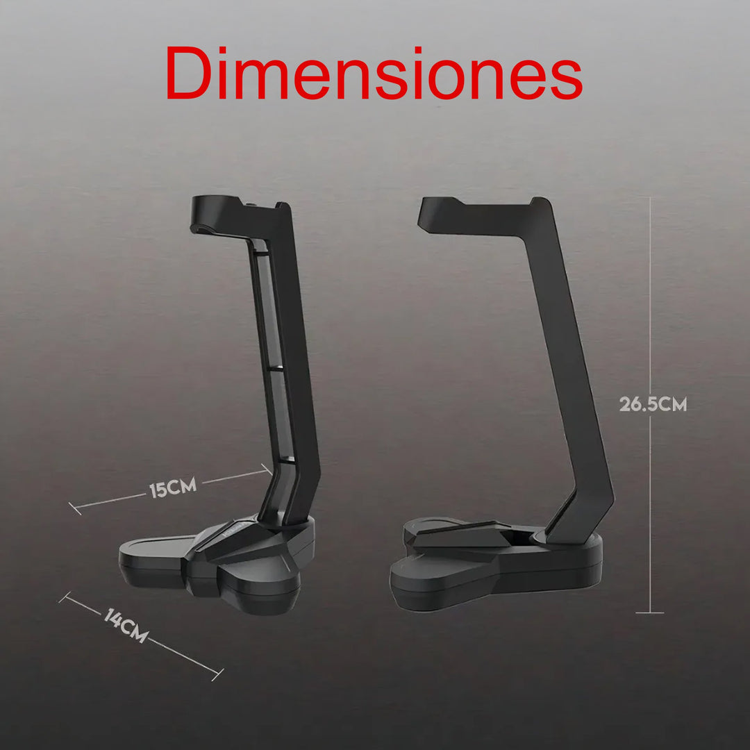 Soporte Gamer para Auriculares Havit – Negro