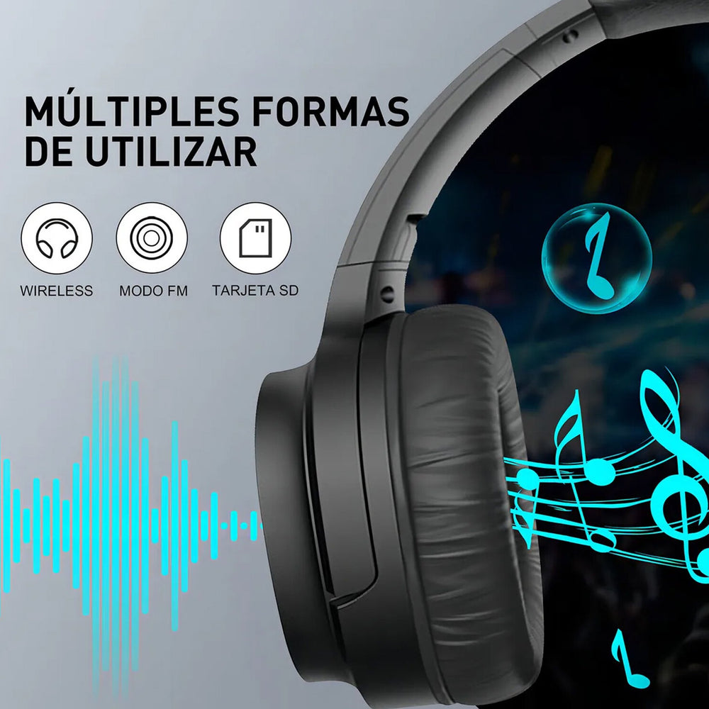 Auricular Havit I62 Inalámbrico Bluetooth Negro