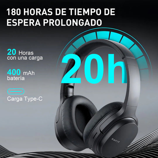 Auricular Havit I62 Inalámbrico Bluetooth Negro