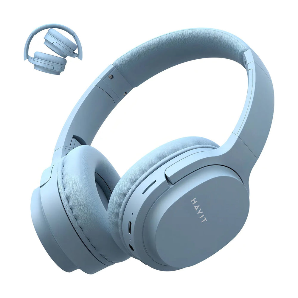 Auriculares Inalámbricos Havit I62 Bluetooth con FM y SD – Azul