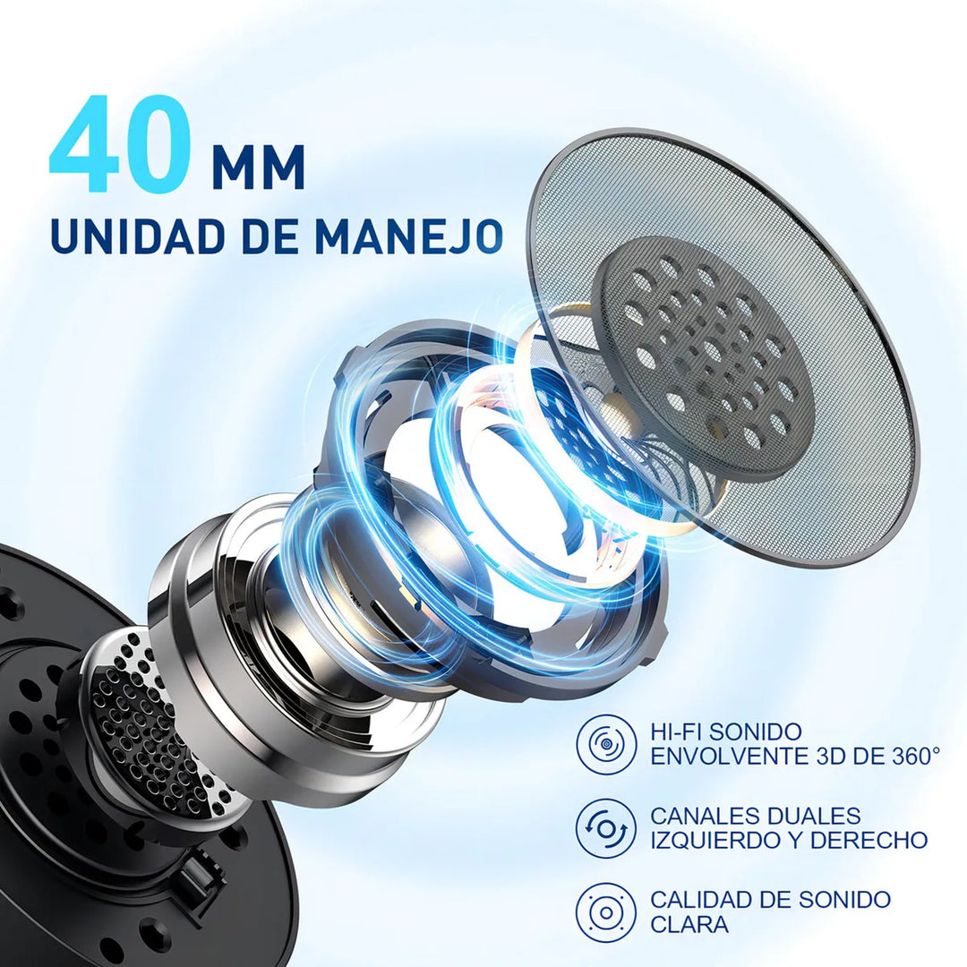 Auriculares Inalámbricos Havit I62 Bluetooth con FM y SD – Azul