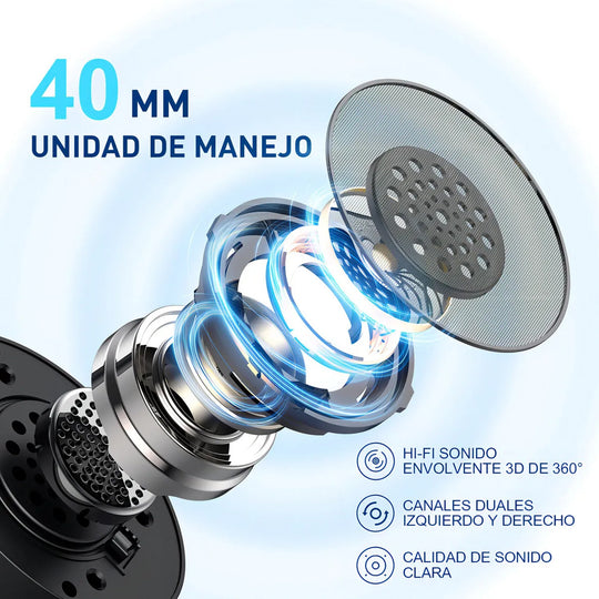 Auriculares Inalámbricos Havit I62 Bluetooth con FM y SD – Azul
