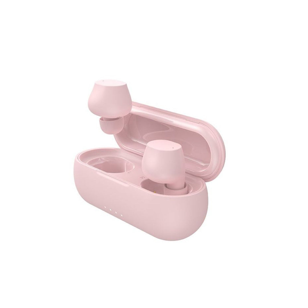 Auriculares Bluetooth Havit Earbuds Rosa IPX5 Táctiles 6H