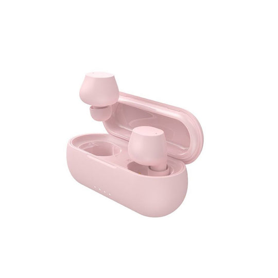 Auriculares Bluetooth Havit Earbuds Rosa IPX5 Táctiles 6H