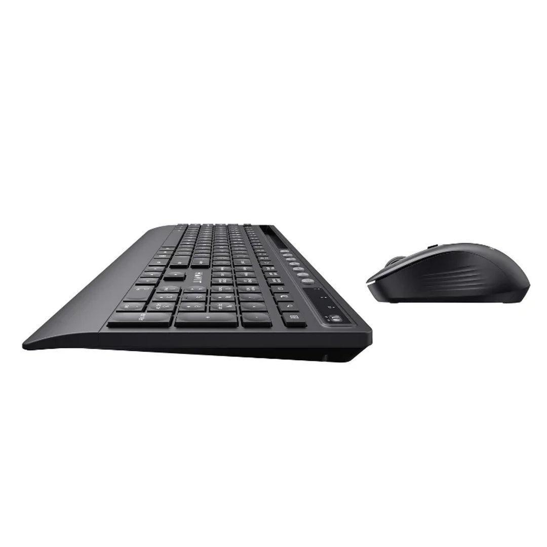 Combo Havit Teclado y Mouse Inalámbricos KB242GCM RGB – Negro
