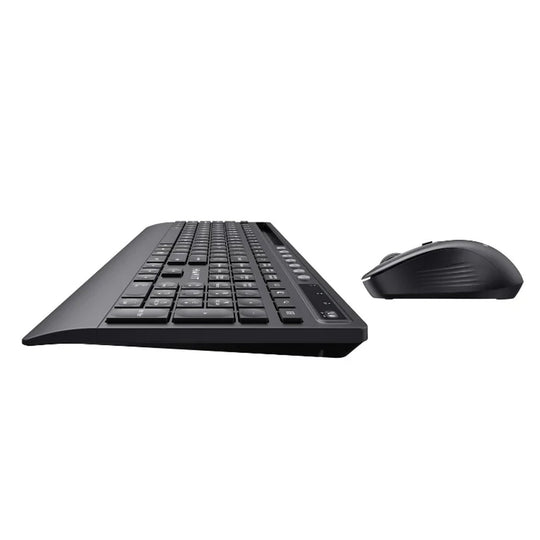 Combo Havit Teclado y Mouse Inalámbricos KB242GCM RGB – Negro
