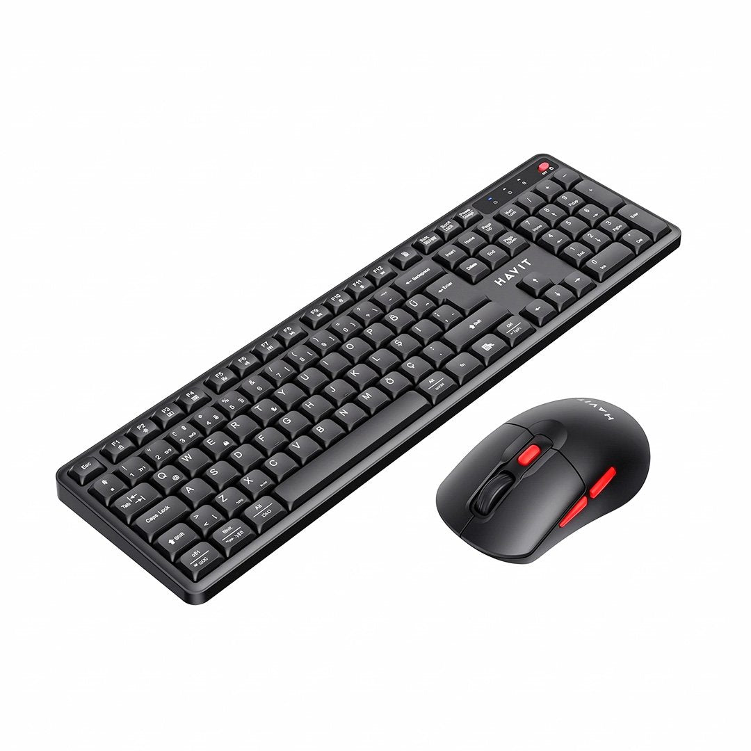 Set de teclado y mouse Havit USB inalámbrico