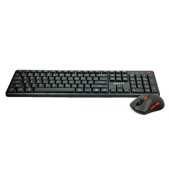 Set de teclado y mouse Havit USB inalámbrico