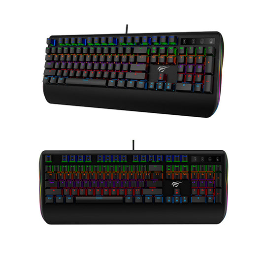 Teclado Mecánico Gamer KB464L RGB QWERTY Español