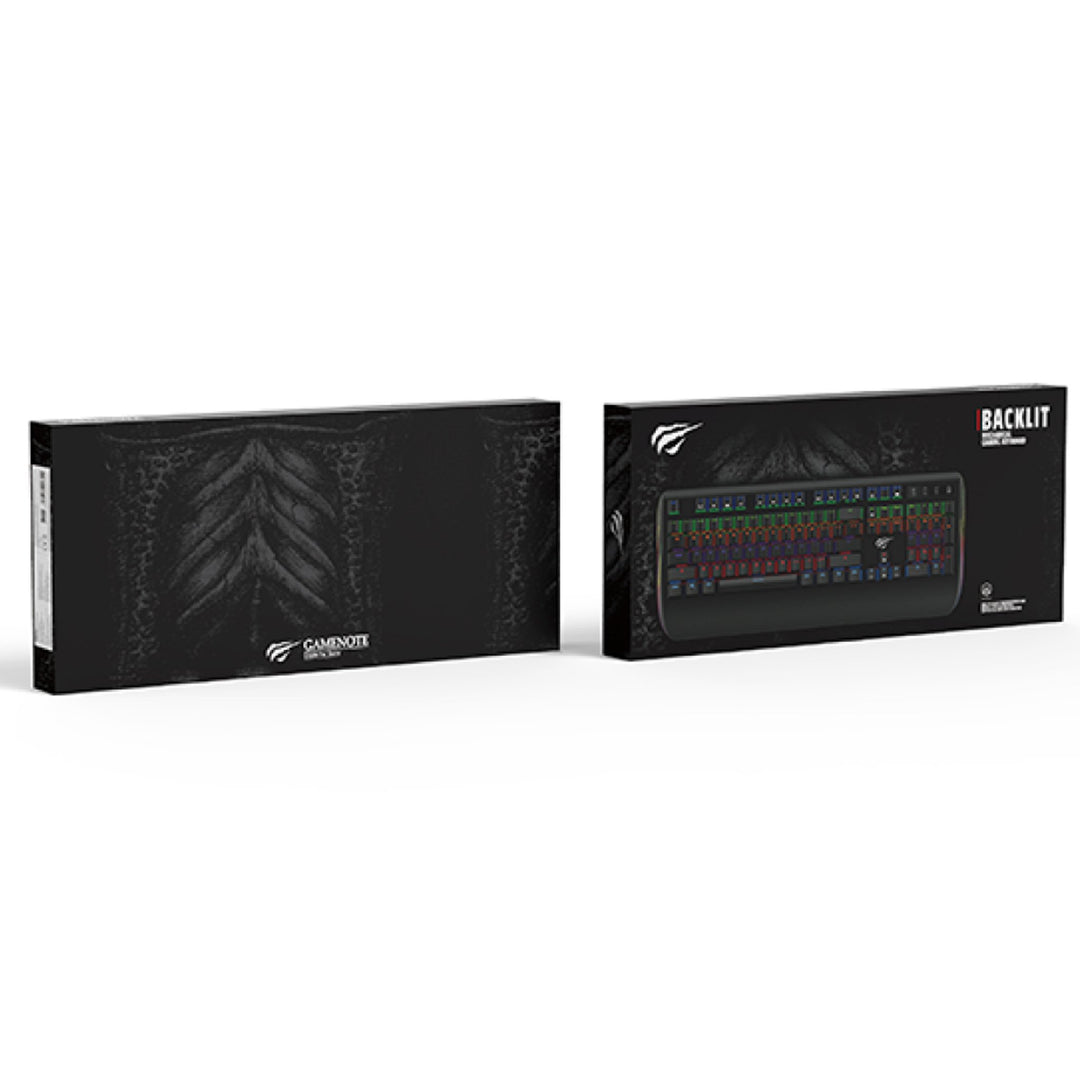 Teclado Mecánico Gamer KB464L RGB QWERTY Español
