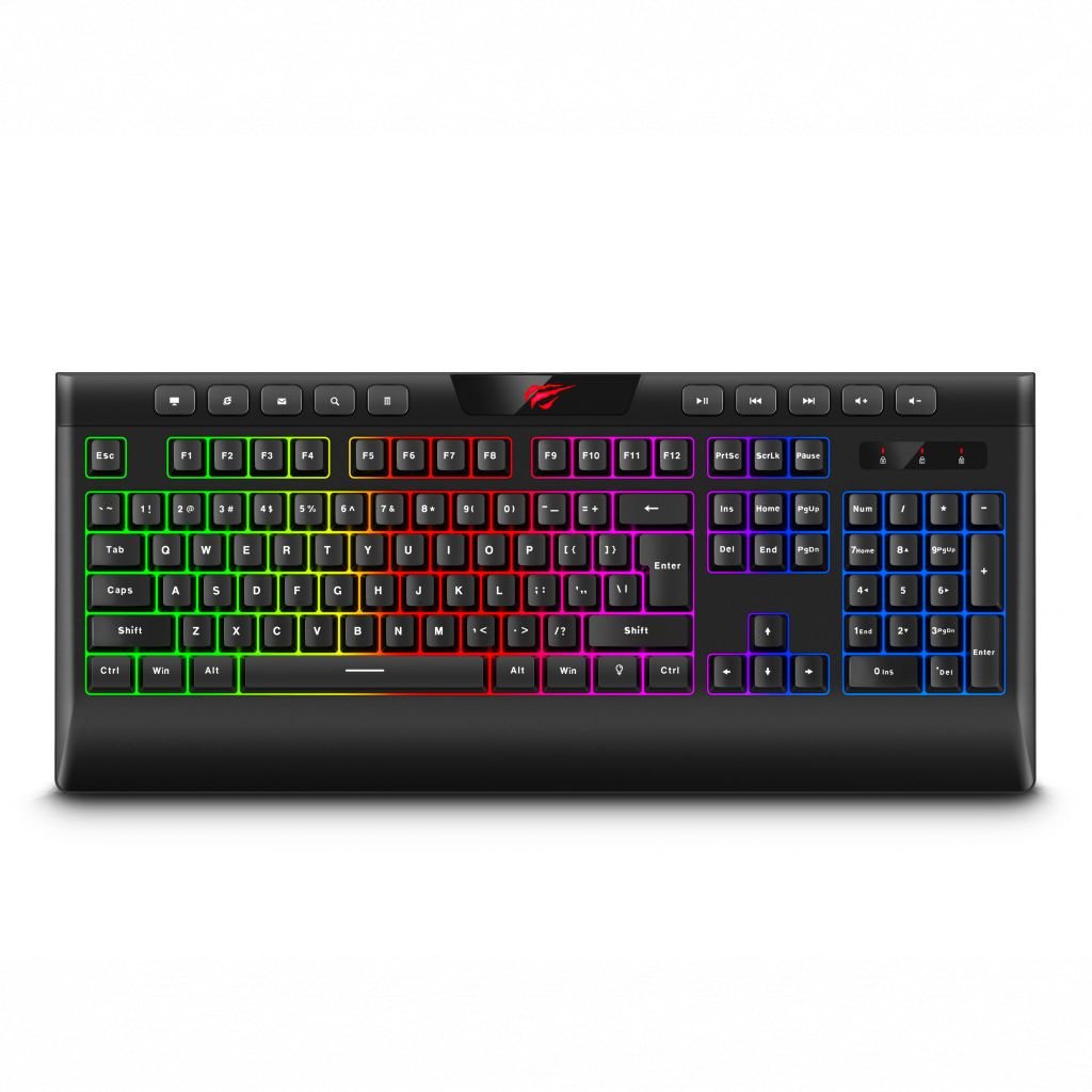 Teclado Gamer Havit HV-KB487L Retroiluminado USB