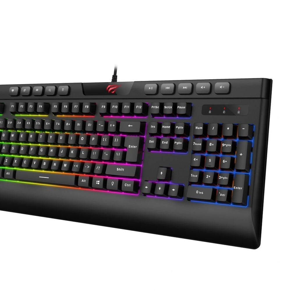 Teclado Gamer Havit HV-KB487L Retroiluminado USB
