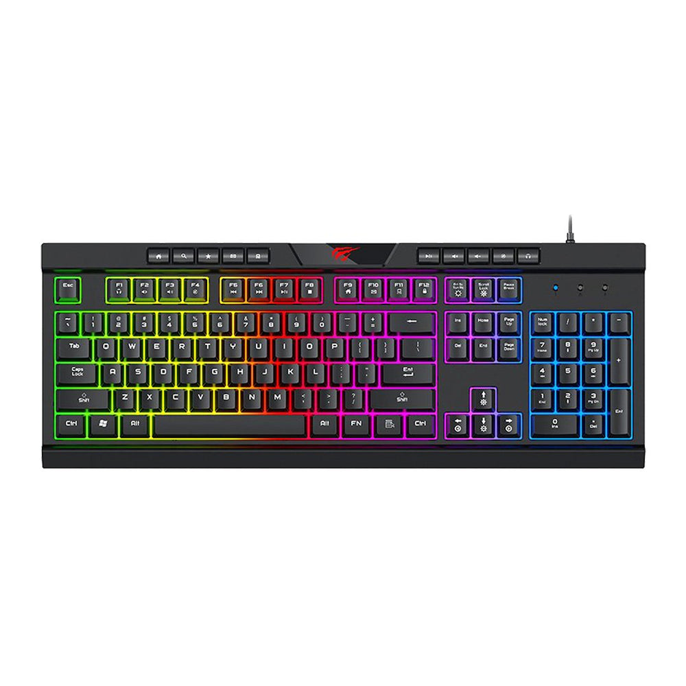 Teclado Havit multifunción retroiluminado 452 × 169 × 34 mm