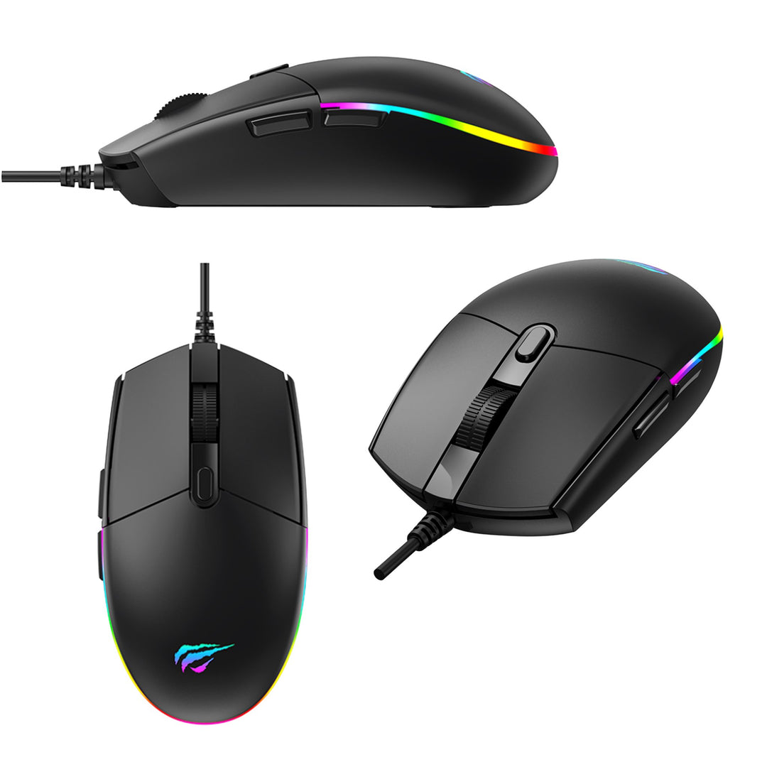 Combo Gamer 4 en 1 Teclado Mouse Auriculares y Mousepad USB para PC