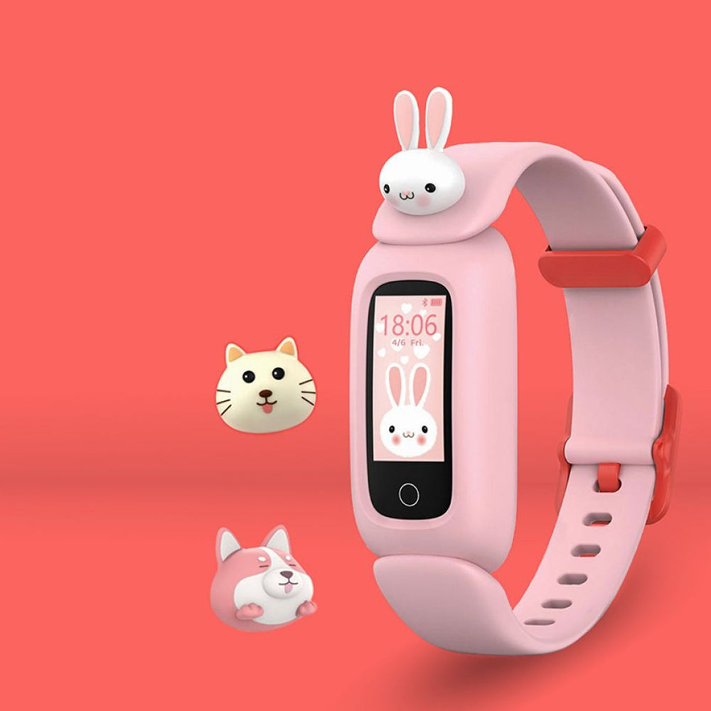 Smartwatch Infantil Havit Rosa Bluetooth IP67 con Monitor de Salud