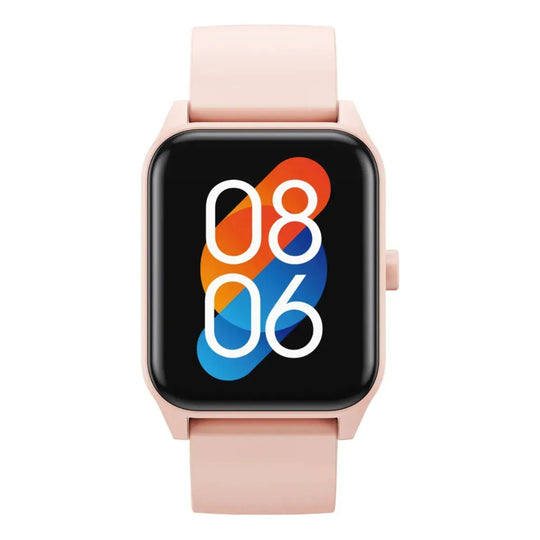 Smartwatch Havit M9052 con Llamadas Bluetooth, Pantalla 1.85" y 2 Correas – Rosa Claro