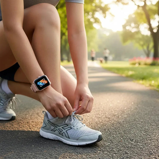 Smartwatch Havit M9052 con Llamadas Bluetooth, Pantalla 1.85" y 2 Correas – Rosa Claro