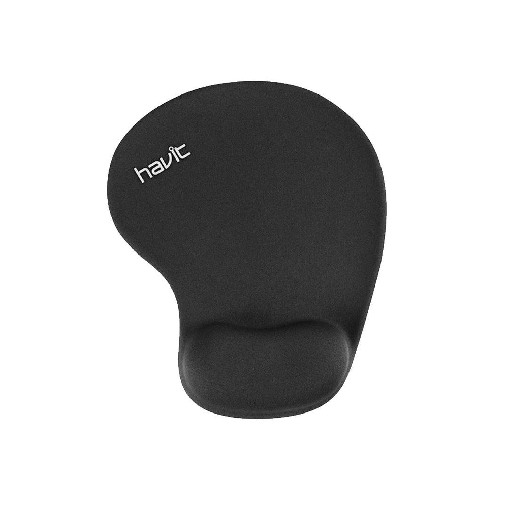 Mousepad Havit con Gel Apoya Muñeca HV-MP802 – Alfombrilla Ergonómica para Mouse