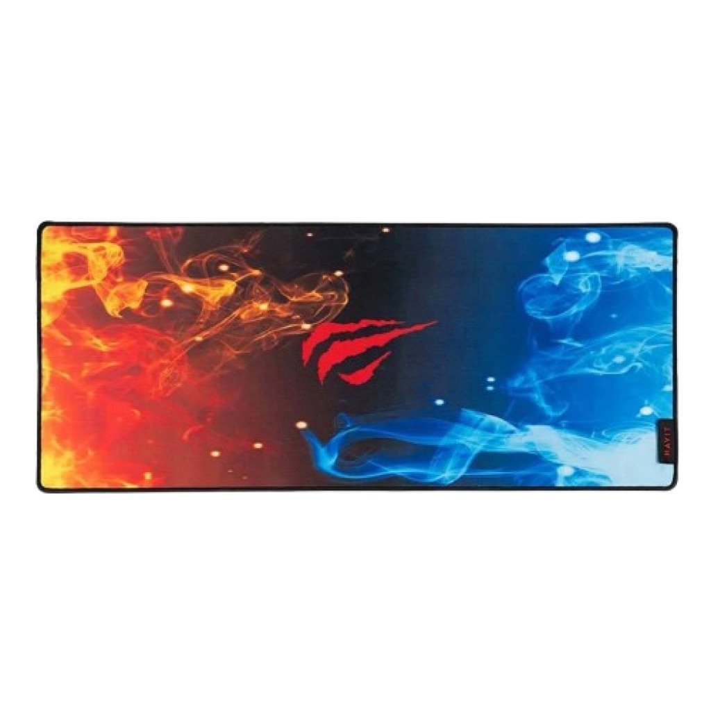 Mousepad Gamer Havit XL 70x30 Fuego y Hielo Antideslizante
