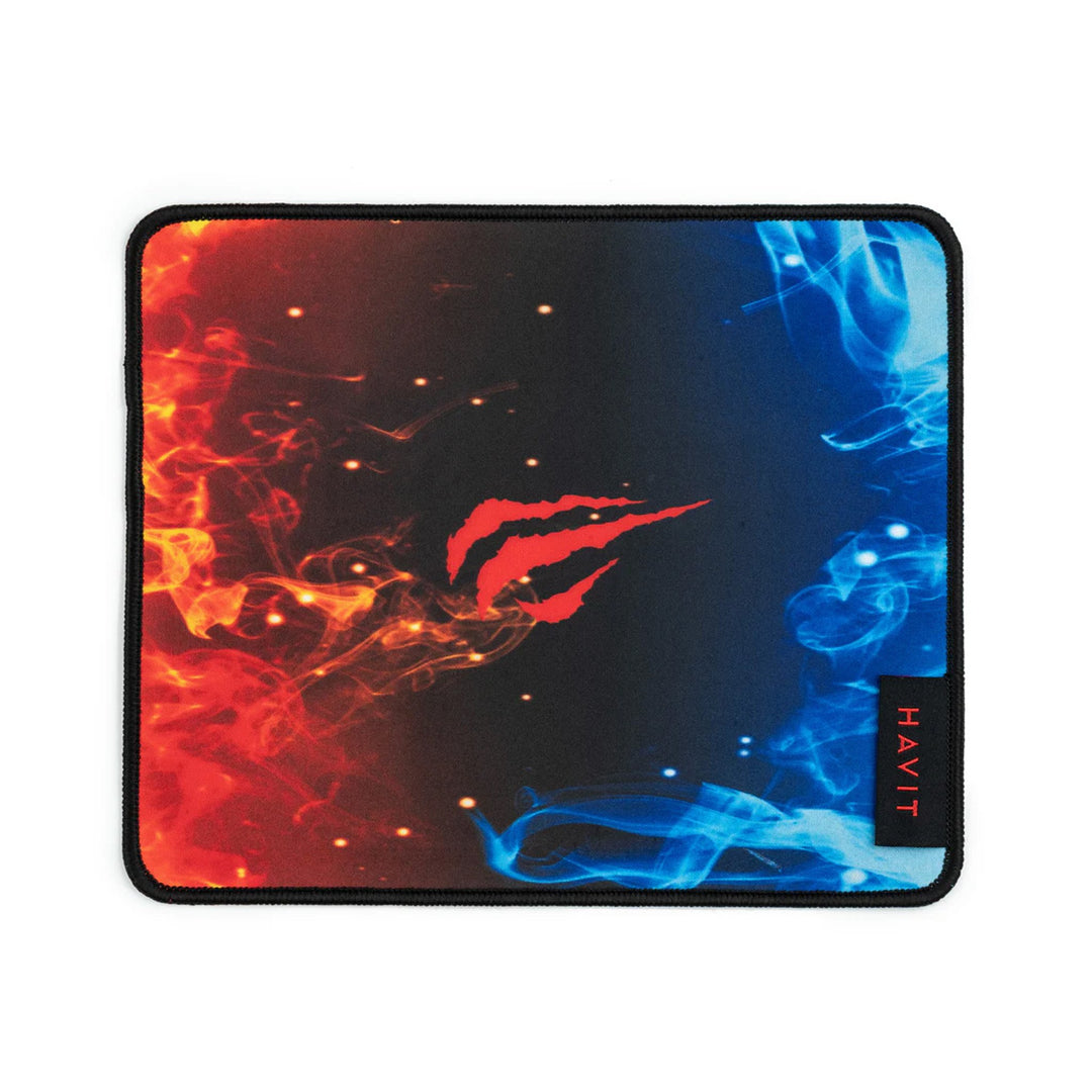 Mousepad Gamer Havit 70×30 cm Fuego y Hielo – Alfombrilla Gaming Antideslizante