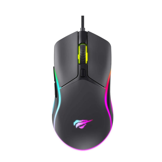 Mouse Gamer Havit MS1029 RGB con Cable USB – 7200 DPI