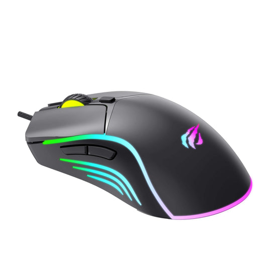 Mouse Gamer Havit MS1029 RGB con Cable USB – 7200 DPI