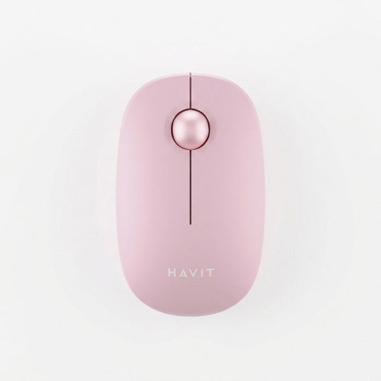 Mouse Havit Inalámbrico MS57GT 1600 DPI 2.4GHz – Rosa