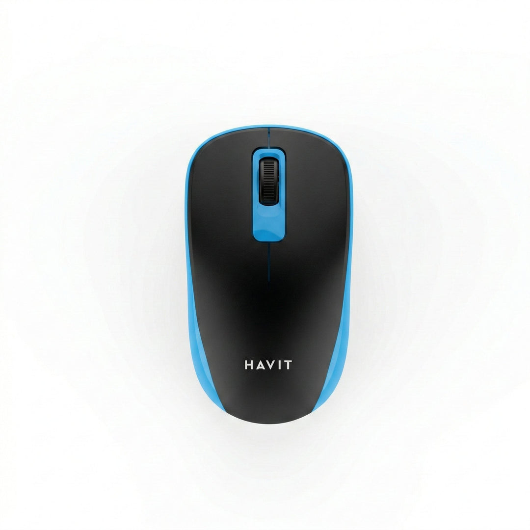 Mouse Havit Inalámbrico 1200 DPI 2.4GHz – Azul