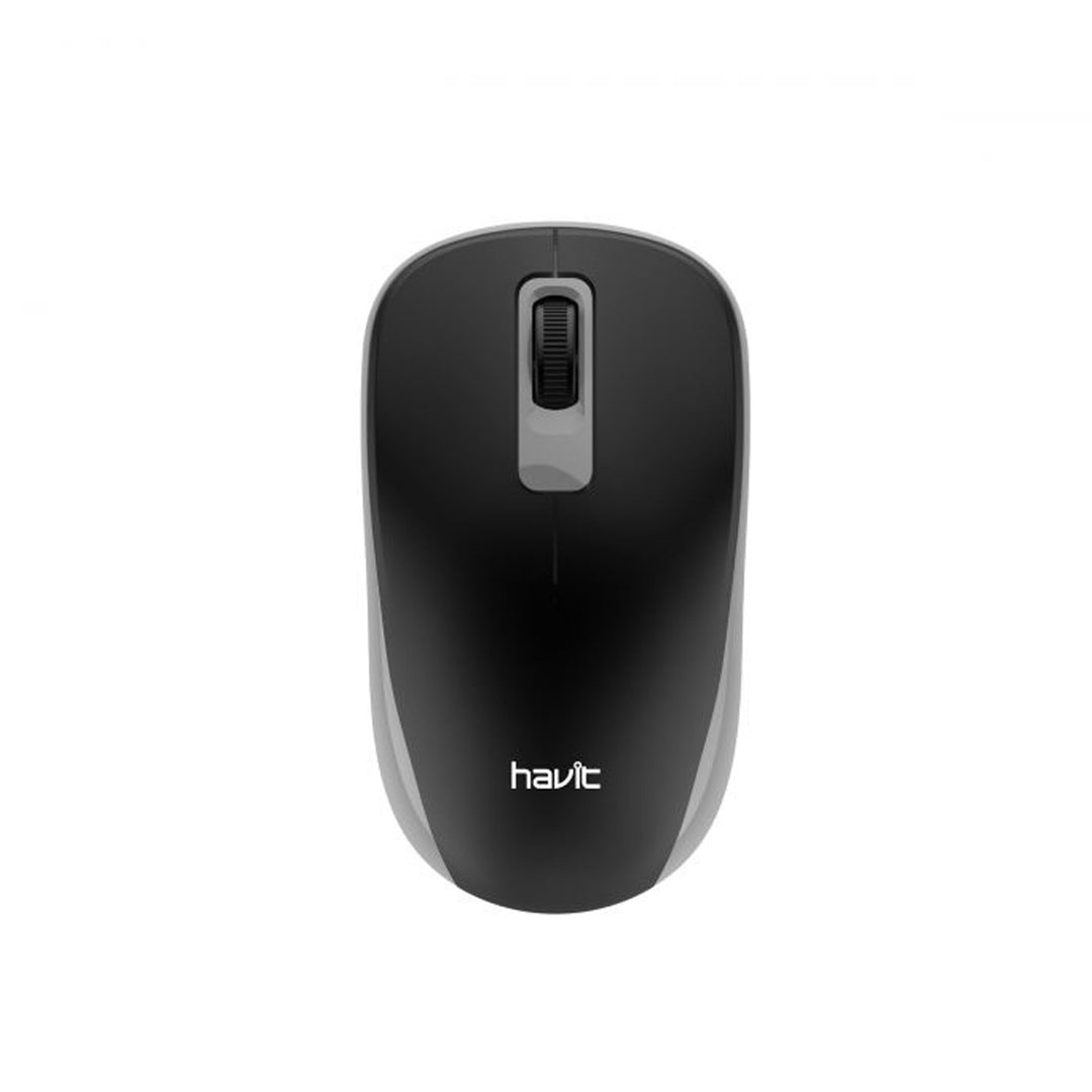 Mouse Inalámbrico Havit MS626GT Negro y Gris