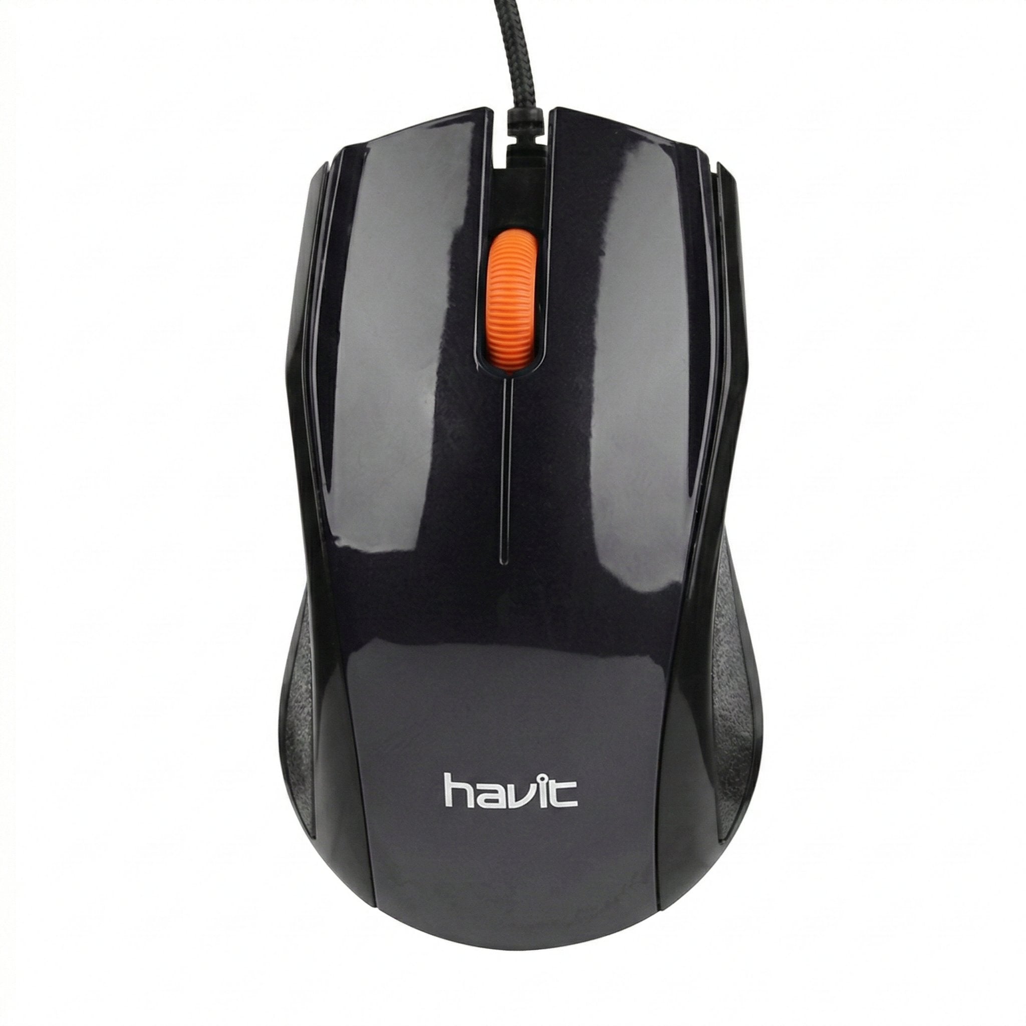 Mouse Havit HV-MS689 USB 2000 DPI – Mouse Óptico con Cable 3 Botones Negro