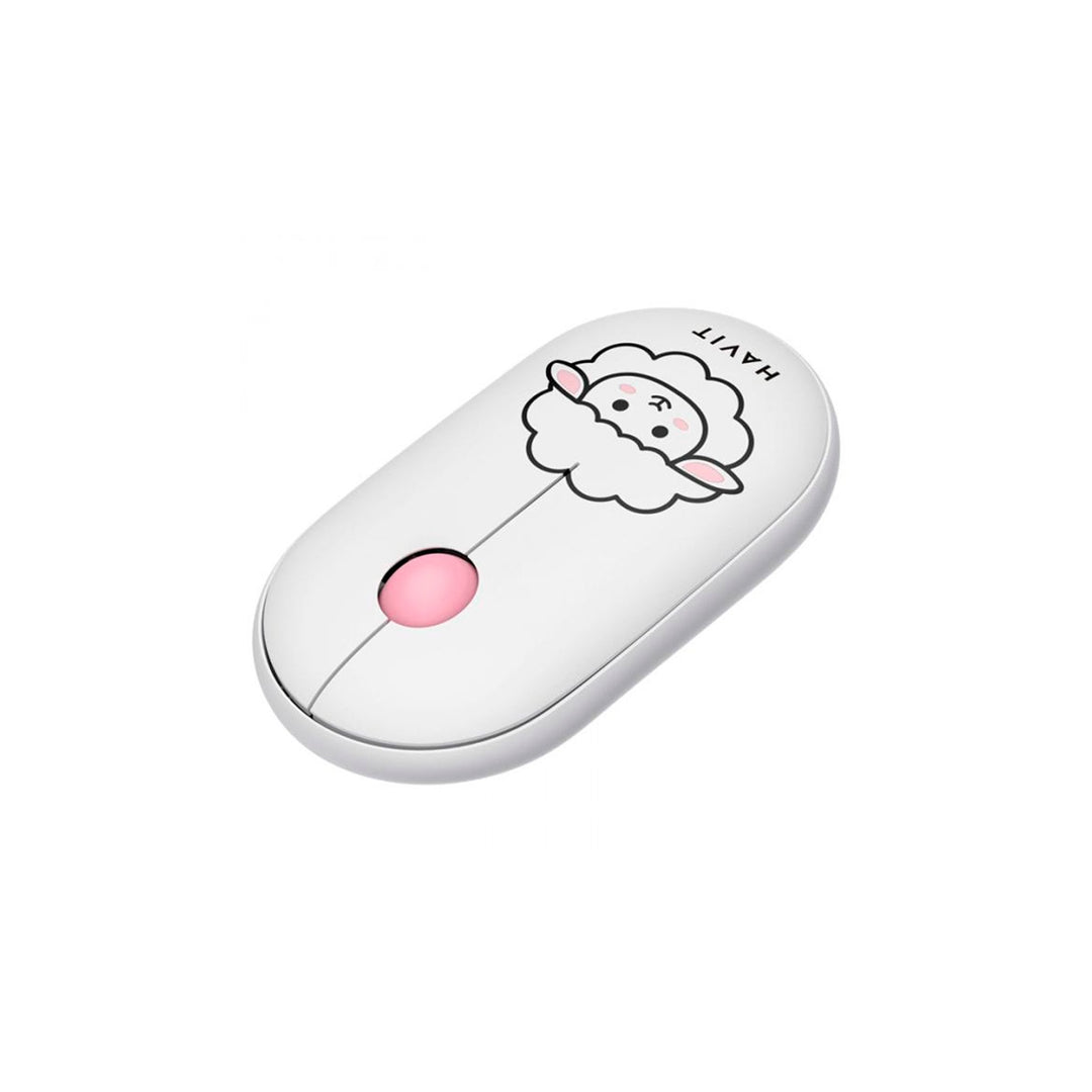 Mouse Inalámbrico Havit MS75GT Infantil Oveja Blanco 1600 DPI