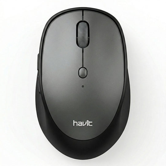 Mouse Havit Inalámbrico HV-MS76GT 1600 DPI 2.4GHz – Gris y Negro