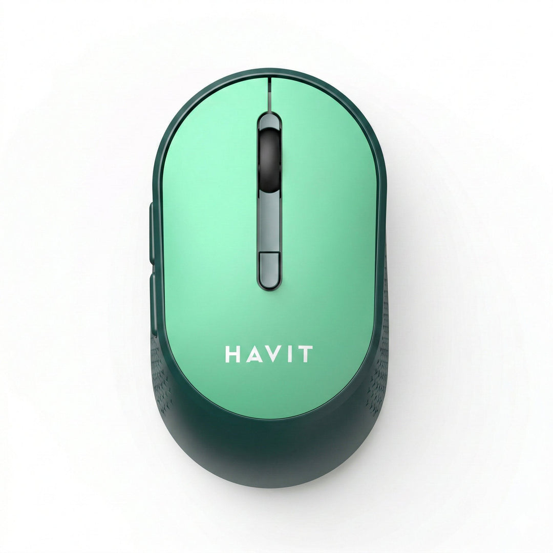 Mouse Inalámbrico Havit MS78GT 3200 DPI 2.4GHz – Verde
