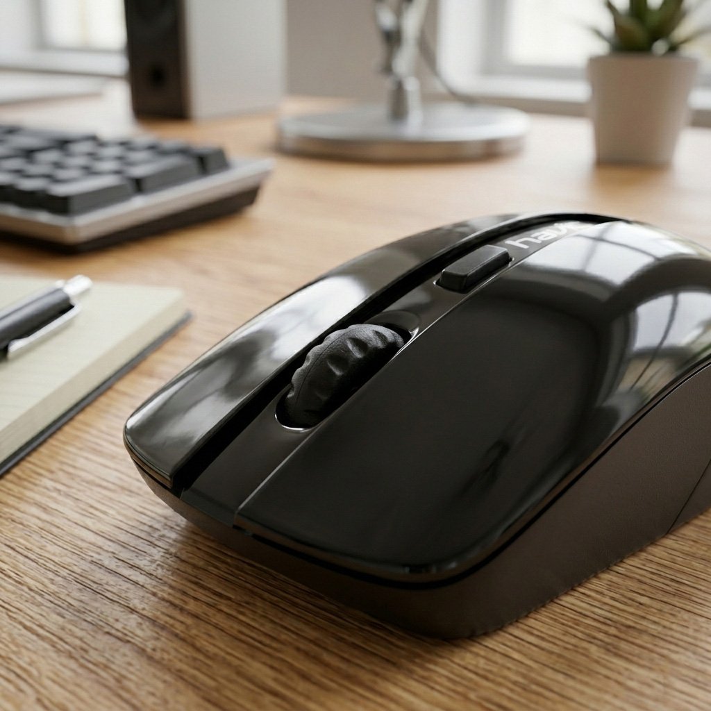 Mouse Havit Inalámbrico HV-MS989GT 1600 DPI 2.4GHz – Negro