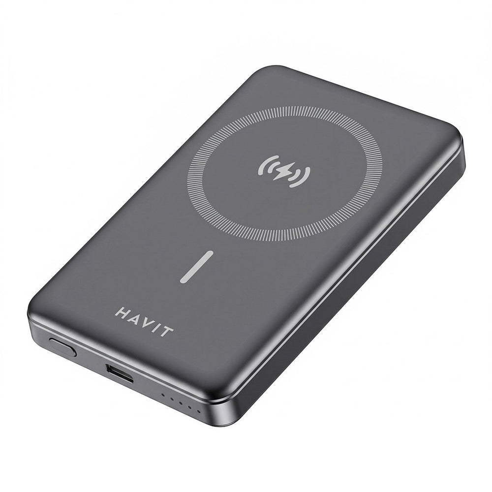 Power Bank Havit PB5203 Inalámbrico 10000 mAh – Carga Rápida 20W