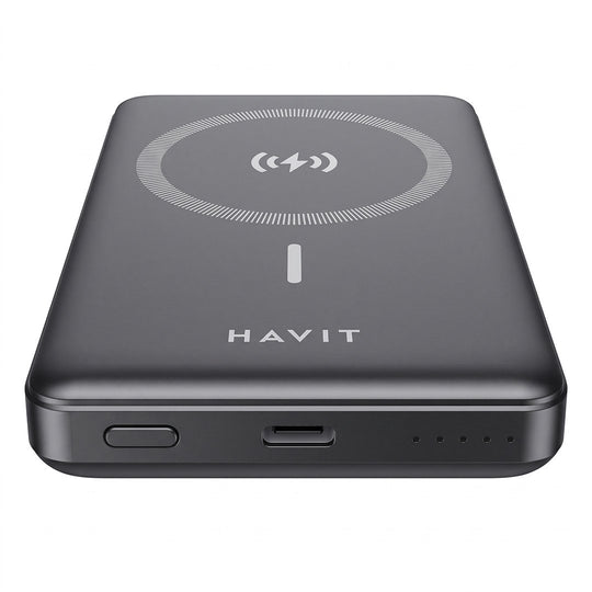 Power Bank Havit PB5203 Inalámbrico 10000 mAh – Carga Rápida 20W