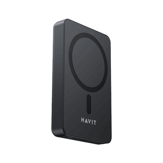 Power Bank Havit PB5217 10000mAh Negro Carga Inalámbrica 15W USB-C