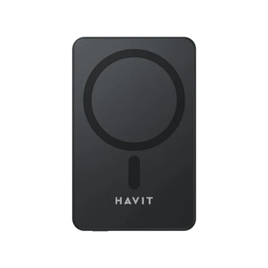 Power Bank Havit PB5217 10000mAh Negro Carga Inalámbrica 15W USB-C
