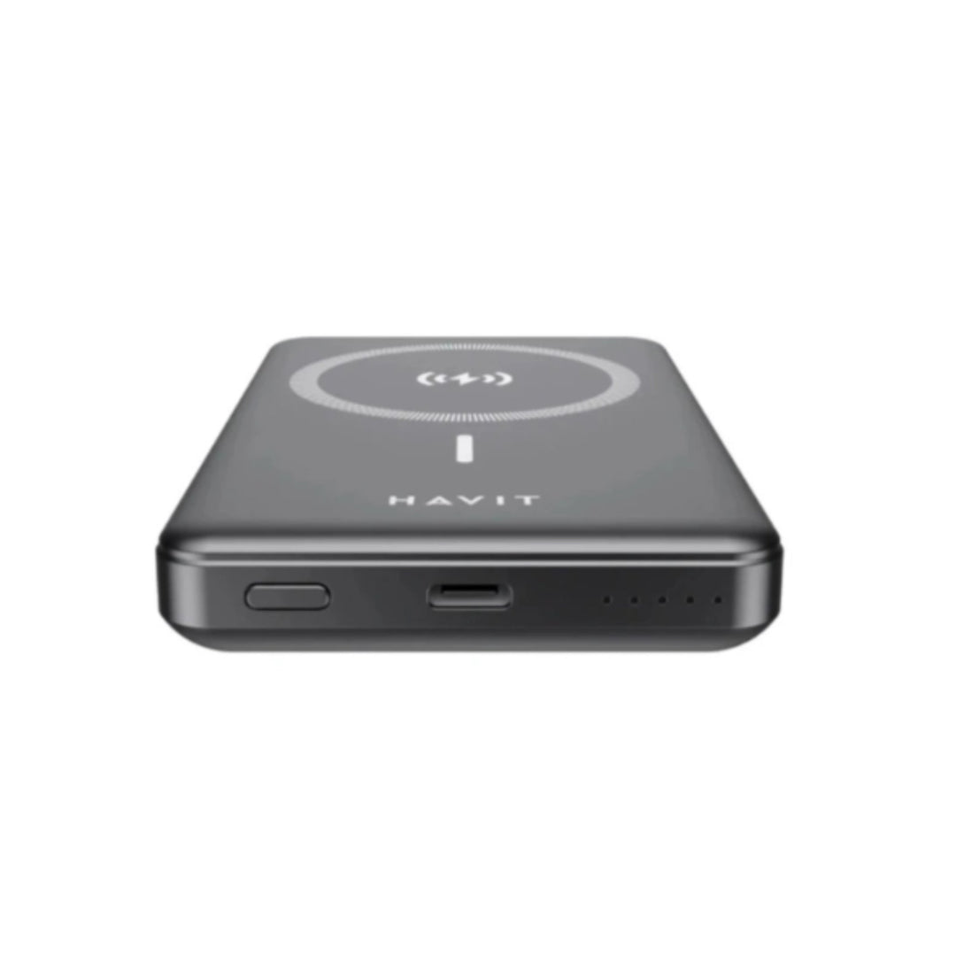 Power Bank Havit PB5223 5000mAh Carga Inalámbrica 15W USB-C 20W