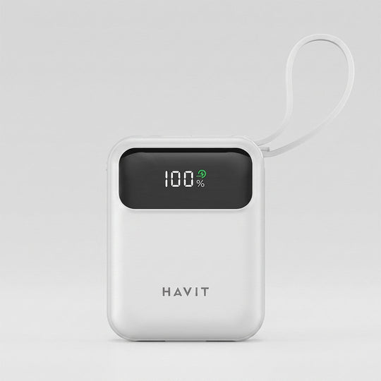 Power Bank Havit PB5266 10000 mAh 20W con Pantalla LED